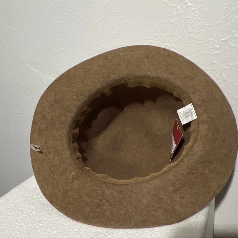 MOSSIMO Hat 100% Wool Medium Brim One Size Lightweight Unisex Brown - Picture 7 of 12